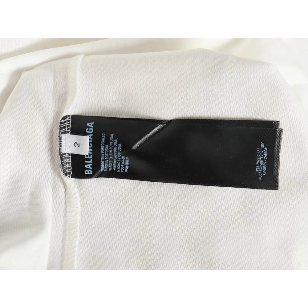 Balenciaga Small R Logo Print Short Sleeve Tshirt,Balenciaga T Shirt,Tshirt,APPAREL