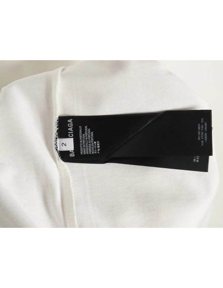 Balenciaga Graffiti Small Letters Print Short Sleeve Tshirt,Balenciaga T Shirt,Tshirt,APPAREL