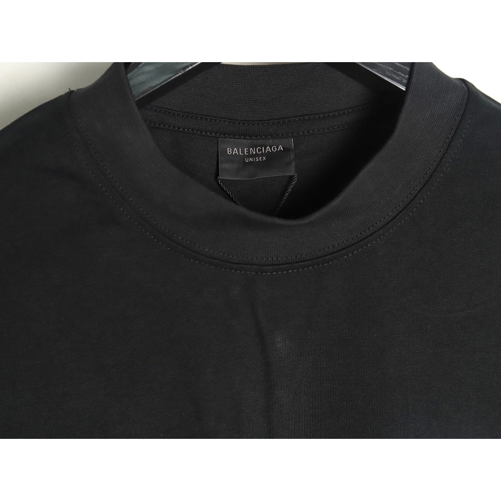Balenciaga Graffiti Small Letters Print Short Sleeve Tshirt,Balenciaga T Shirt,Tshirt,APPAREL