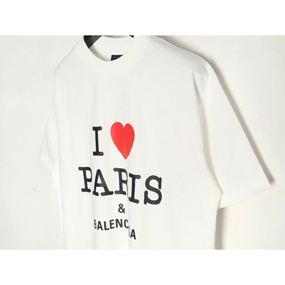 Balenciaga Valentines Day limited edition heart print shortsleeved Tshirt,Balenciaga T Shirt,Tshirt,APPAREL