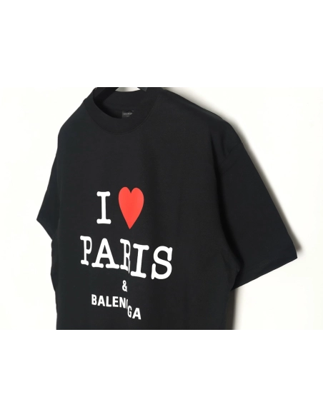 Balenciaga Valentines Day limited edition heart print shortsleeved Tshirt,Balenciaga T Shirt,Tshirt,APPAREL
