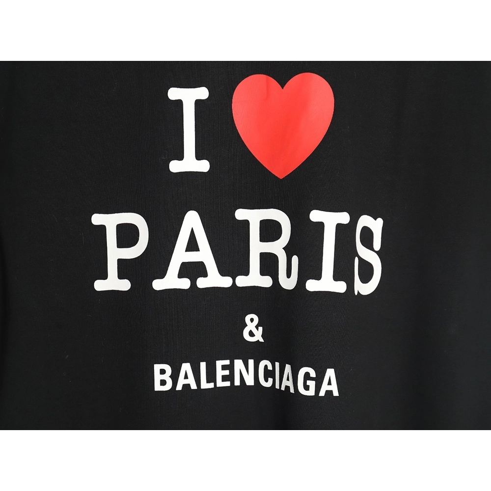 Balenciaga Valentines Day limited edition heart print shortsleeved Tshirt,Balenciaga T Shirt,Tshirt,APPAREL