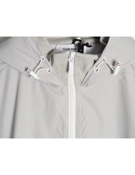 Thom Browne Four Bar Trench Coat,Thom Browne Jacket,Jacket,APPAREL