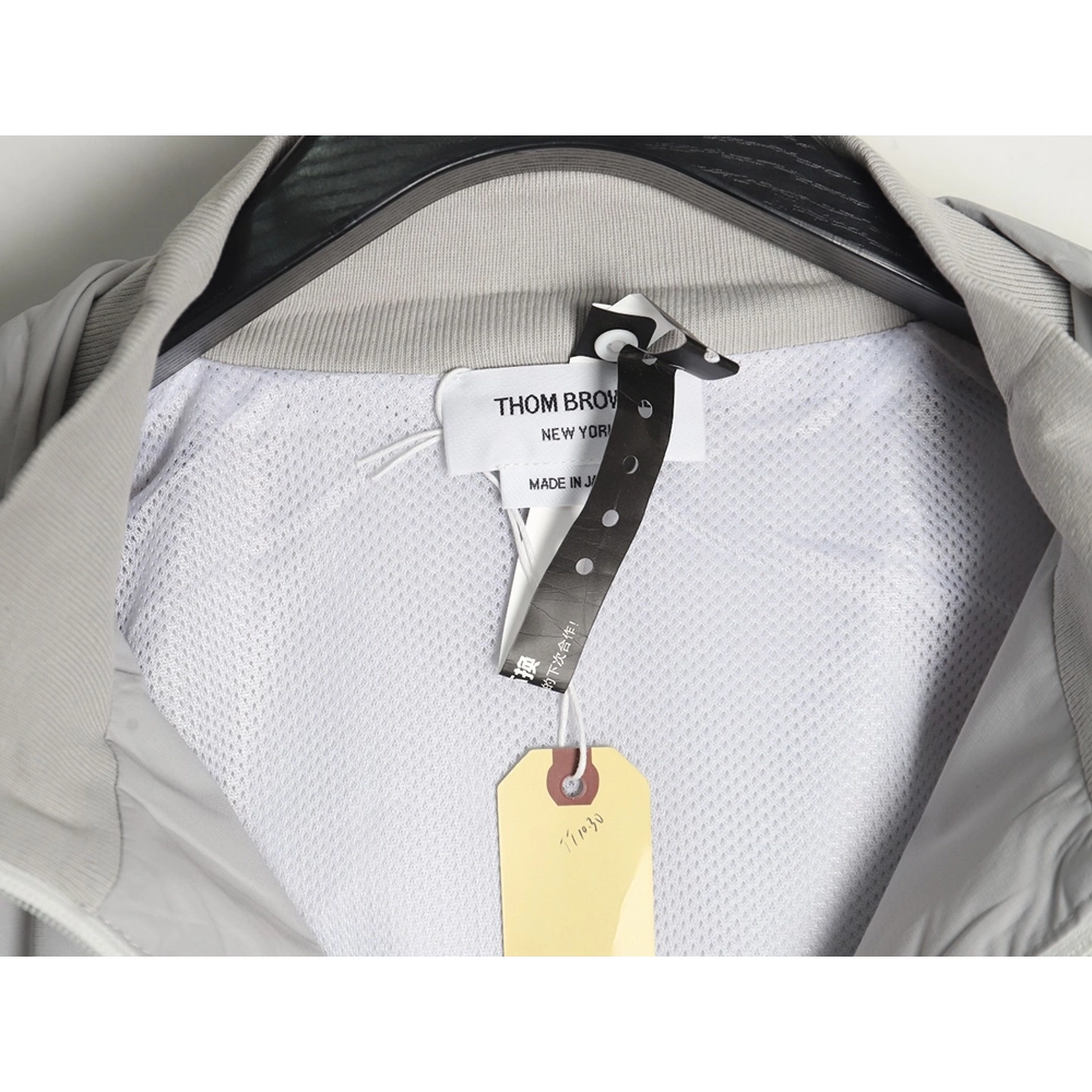 Thom Browne Four Bar Trench Coat,Thom Browne Jacket,Jacket,APPAREL