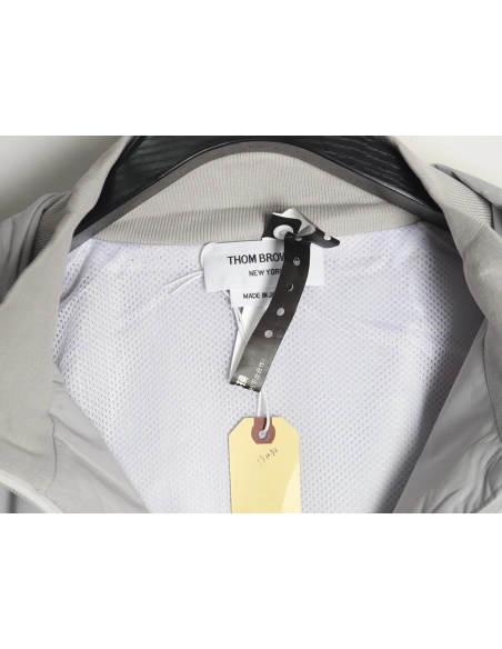 Thom Browne Four Bar Trench Coat,Thom Browne Jacket,Jacket,APPAREL