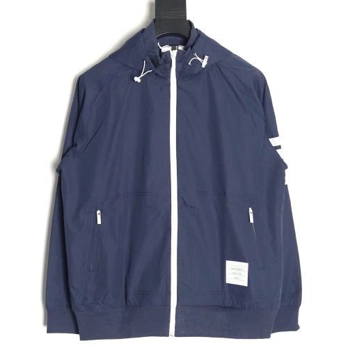 Thom Browne Four Bar Trench Coat,Thom Browne Jacket,Jacket,APPAREL