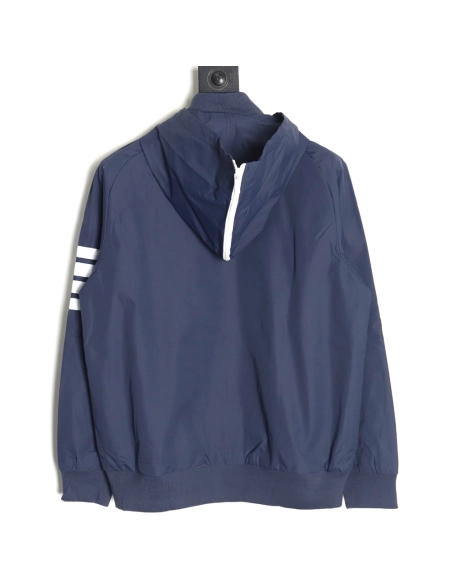 Thom Browne Four Bar Trench Coat,Thom Browne Jacket,Jacket,APPAREL