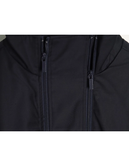 Thom Browne yarndyed fourbar zipup trench coat,Thom Browne Jacket,Jacket,APPAREL