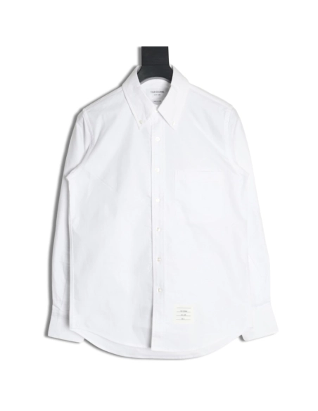 Thom Browne patchwork webbing shirt,Thom Browne Shirt,Shirt,APPAREL