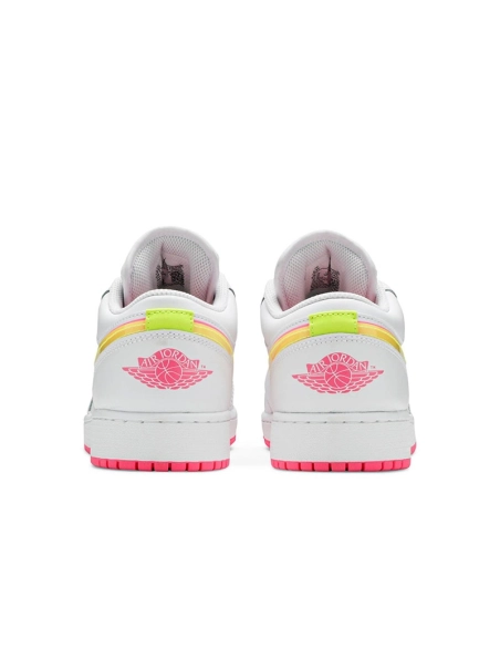 AIR JORDAN 1 LOW GS EDGE GLOW CV4610 100,AIR JORDAN 1 LOW,Air Jordan