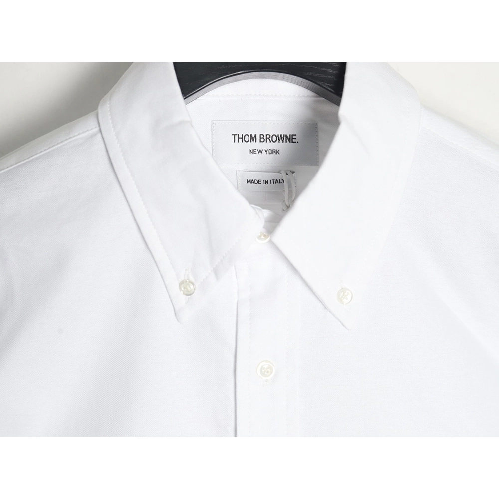 Thom Browne patchwork webbing shirt,Thom Browne Shirt,Shirt,APPAREL