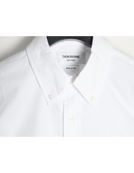 Thom Browne patchwork webbing shirt,Thom Browne Shirt,Shirt,APPAREL