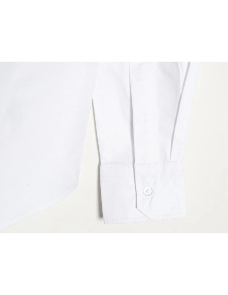 Thom Browne FourBar Embroidery Long Sleeve Shirt,Thom Browne Shirt,Shirt,APPAREL