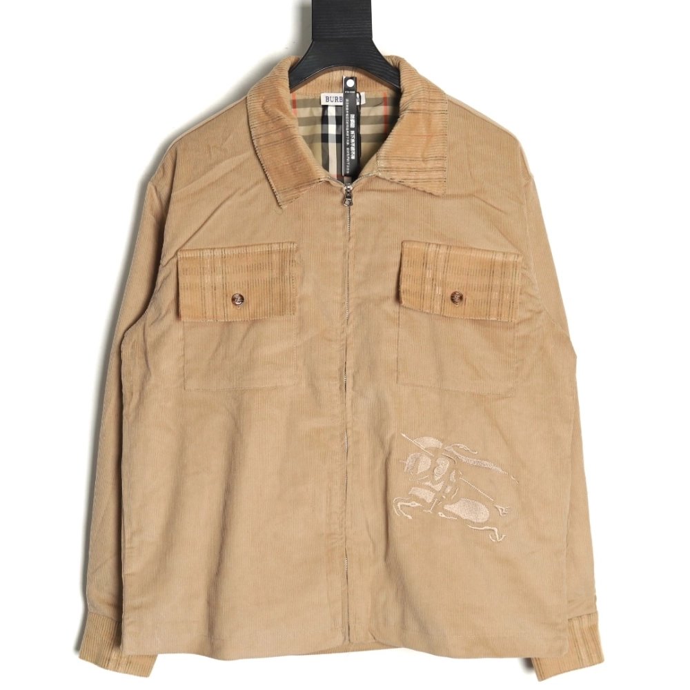 Burberry Corduroy Check Jacket,Burberry Jacket,Jacket,APPAREL