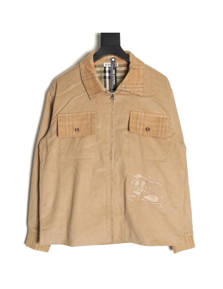 Burberry Corduroy Check Jacket,Burberry Jacket,Jacket,APPAREL