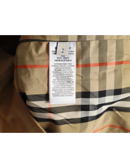 Burberry Corduroy Check Jacket,Burberry Jacket,Jacket,APPAREL