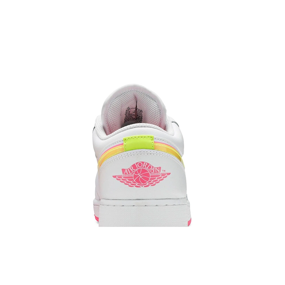AIR JORDAN 1 LOW GS EDGE GLOW CV4610 100,AIR JORDAN 1 LOW,Air Jordan