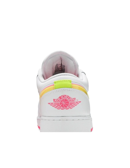 AIR JORDAN 1 LOW GS EDGE GLOW CV4610 100,AIR JORDAN 1 LOW,Air Jordan