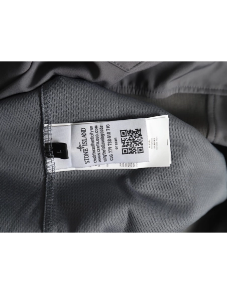 Stone Island Plain Hooded ZipUp Jacket,Stone Island Jacket,Jacket,APPAREL