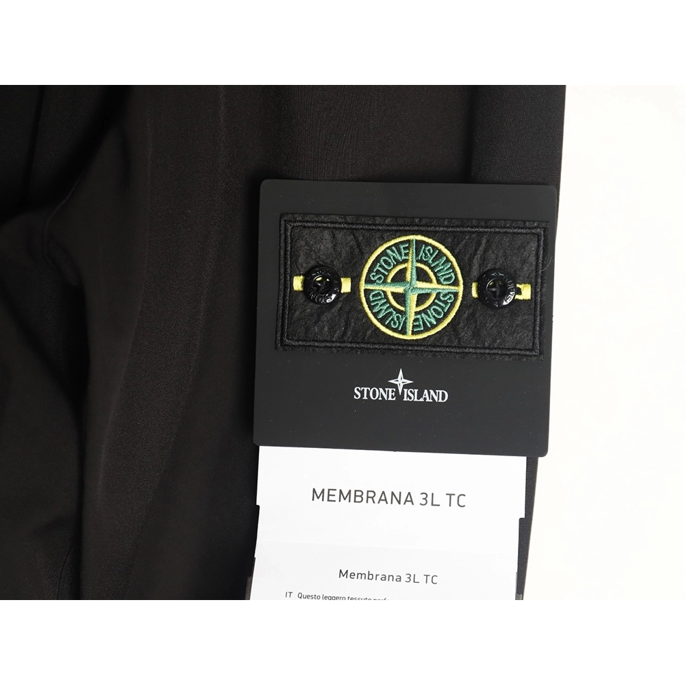 Stone Island Plain Hooded ZipUp Jacket,Stone Island Jacket,Jacket,APPAREL
