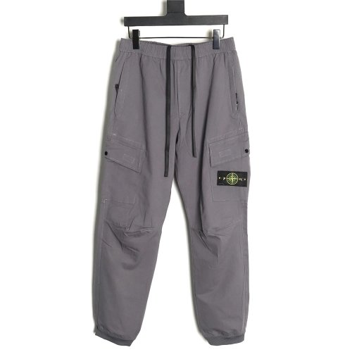 Stone Island Compass patch multipocket cargo trousers,Stone Island Trousers,CASUAL PANTS,APPAREL