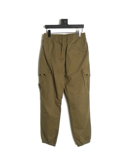 Stone Island Compass patch multipocket cargo trousers,Stone Island Trousers,CASUAL PANTS,APPAREL