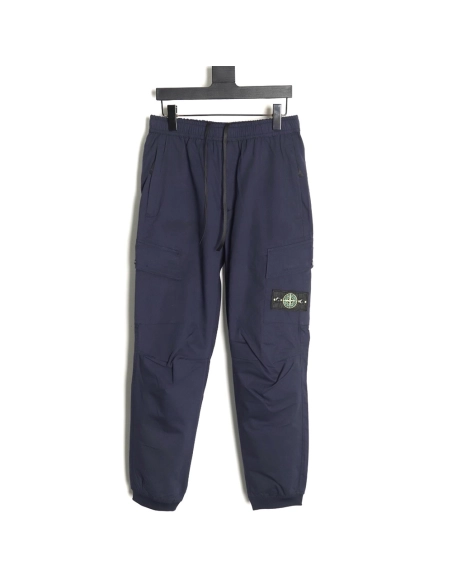 Stone Island Compass patch multipocket cargo trousers,Stone Island Trousers,CASUAL PANTS,APPAREL