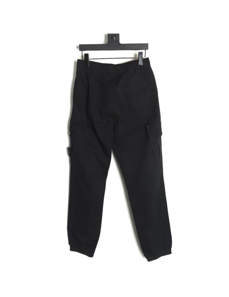 Stone Island Compass patch multipocket cargo trousers,Stone Island Trousers,CASUAL PANTS,APPAREL