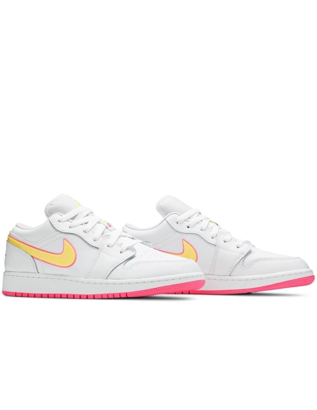 AIR JORDAN 1 LOW GS EDGE GLOW CV4610 100,AIR JORDAN 1 LOW,Air Jordan