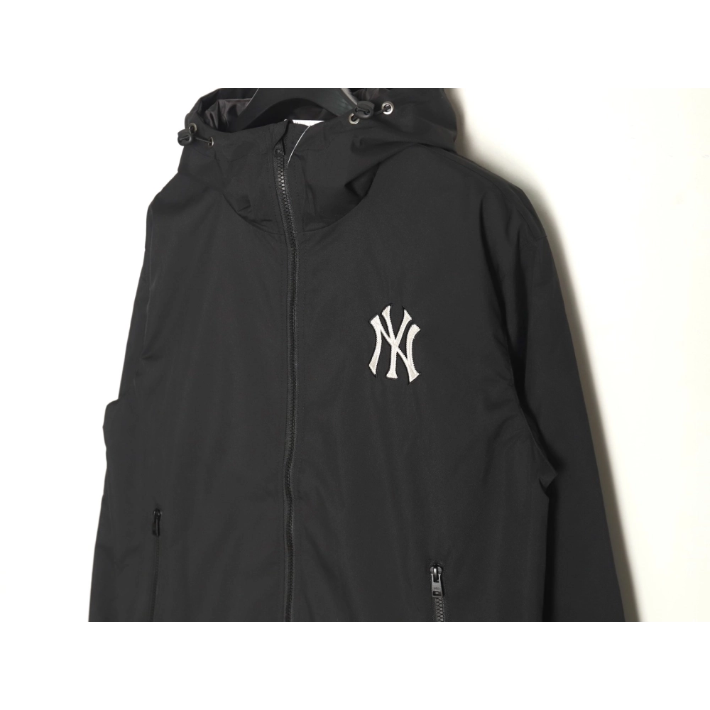 MLB Embroidered Hooded Jacket,Burberry Jacket,Jacket,APPAREL