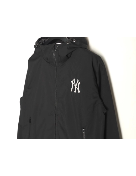 MLB Embroidered Hooded Jacket,Burberry Jacket,Jacket,APPAREL