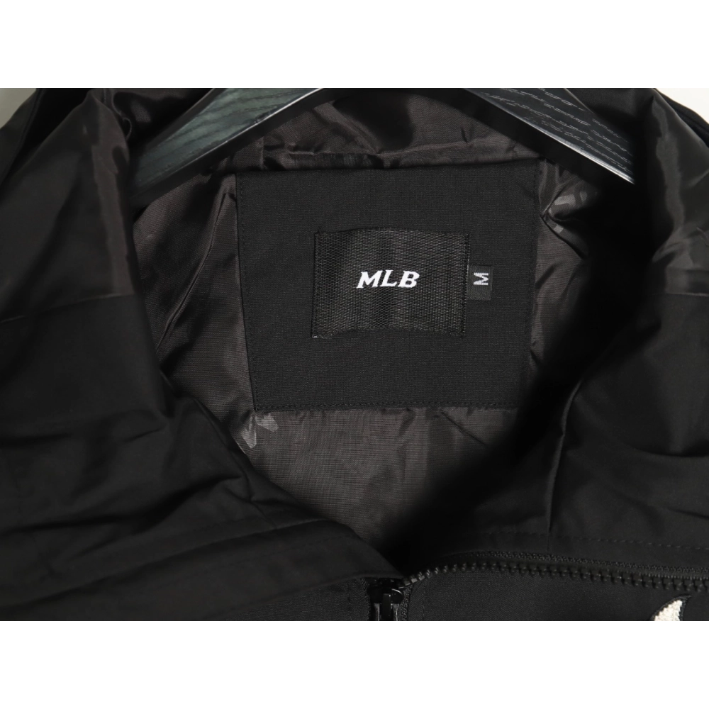 MLB Embroidered Hooded Jacket,Burberry Jacket,Jacket,APPAREL