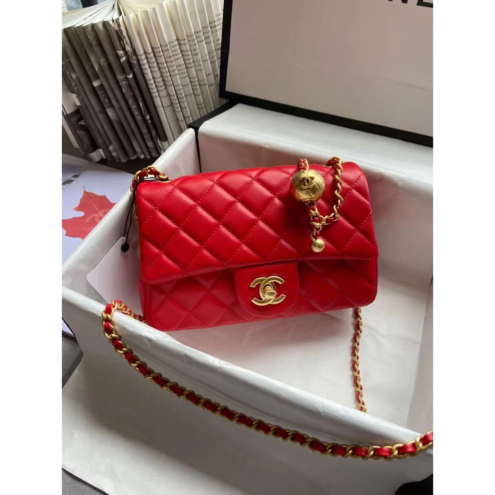 Chanel Flap Shoulder Bags AS1787 13X19.5X6cm,Chanel Bags,BAGS