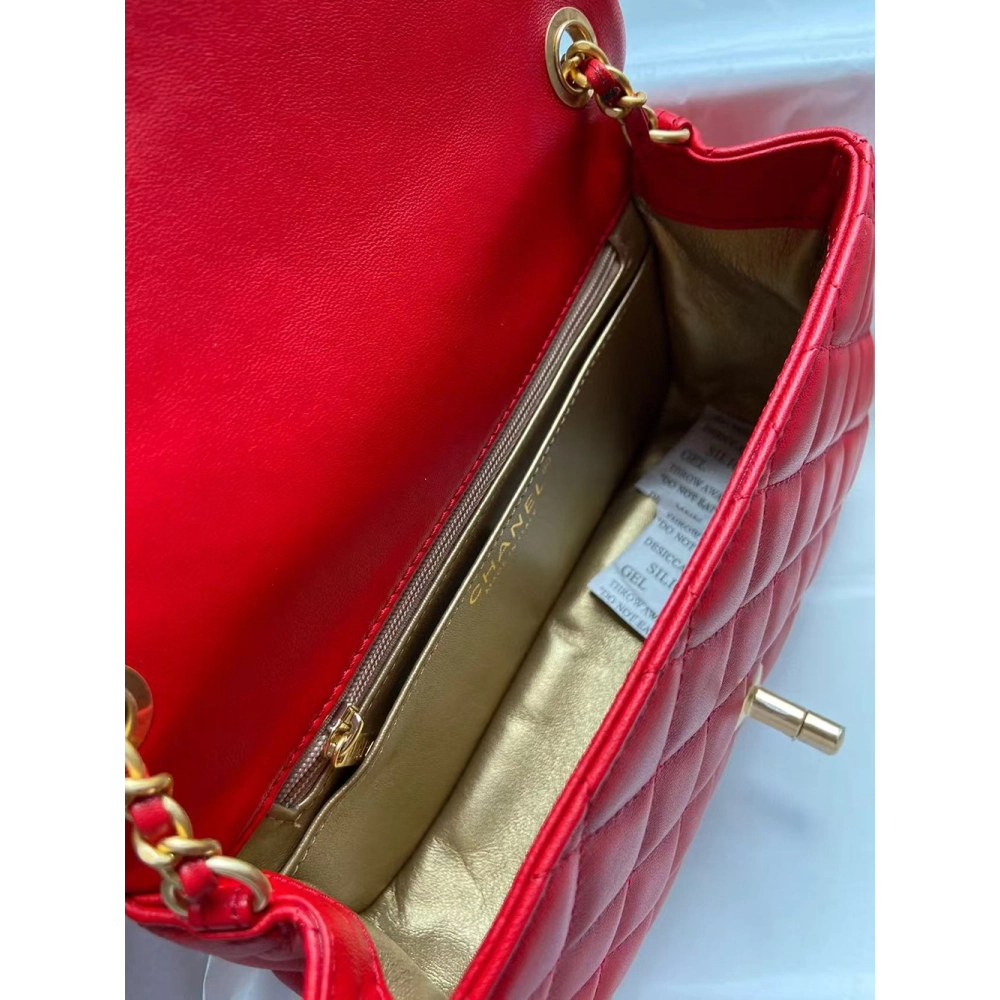 Chanel Flap Shoulder Bags AS1787 13X19.5X6cm,Chanel Bags,BAGS