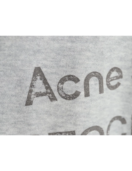 Acne Studios Gradient Mottled 1996 Lettering Print Short Sleeve T-shirt,Acne Studios