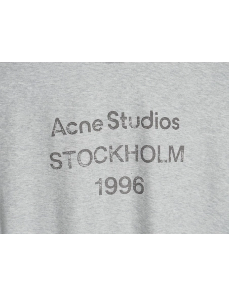 Acne Studios Gradient Mottled 1996 Lettering Print Short Sleeve T-shirt,Acne Studios