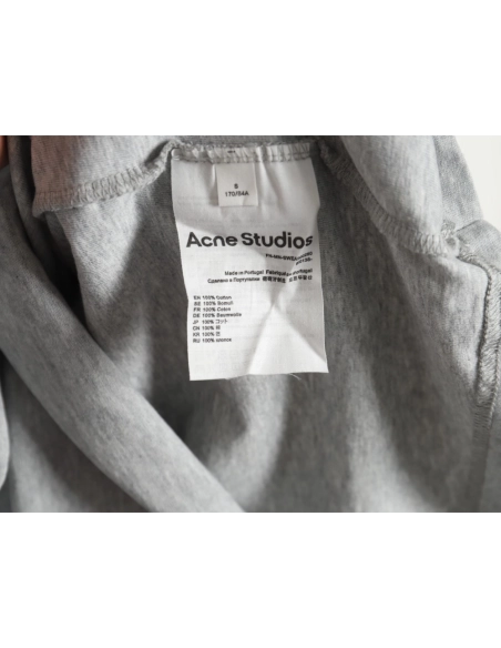 Acne Studios Gradient Mottled 1996 Lettering Print Short Sleeve T-shirt,Acne Studios