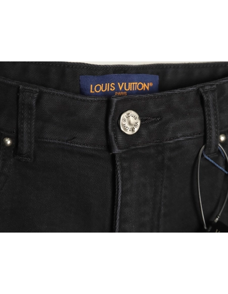 Louis Vuitton Pocket Western Denim Pants,Louis Vuitton