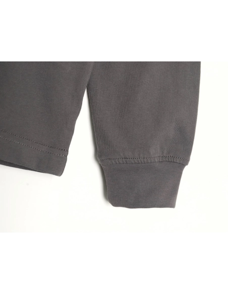 Alexander Wang 3D embossed glitter logo long-sleeved T-shirt,Alexander Wang