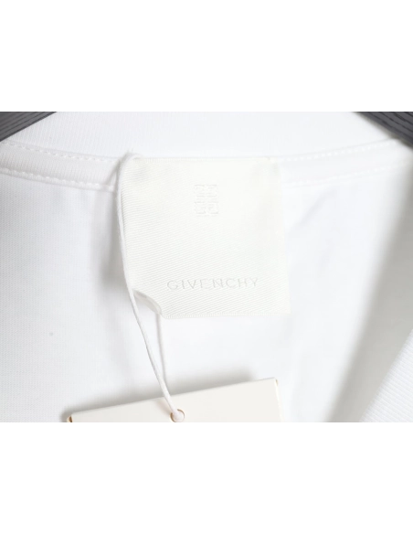 Givenchy embroidered letter logo short-sleeved T-shirt,Givenchy