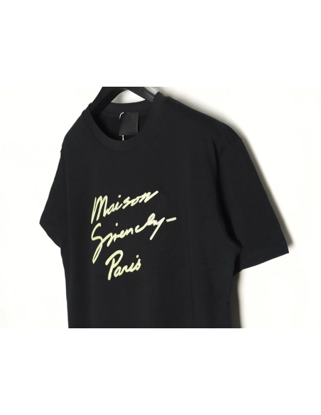 Givenchy embroidered letter logo short-sleeved T-shirt TSK1,Givenchy