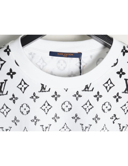 Louis Vuitton gradient full print monogram short-sleeved T-shirt,Louis Vuitton
