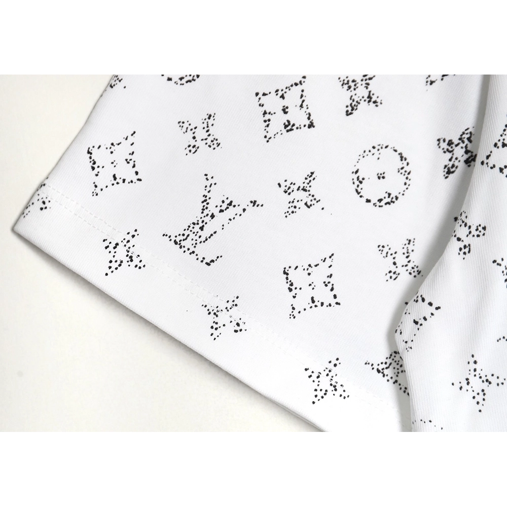 Louis Vuitton gradient full print monogram short-sleeved T-shirt,Louis Vuitton