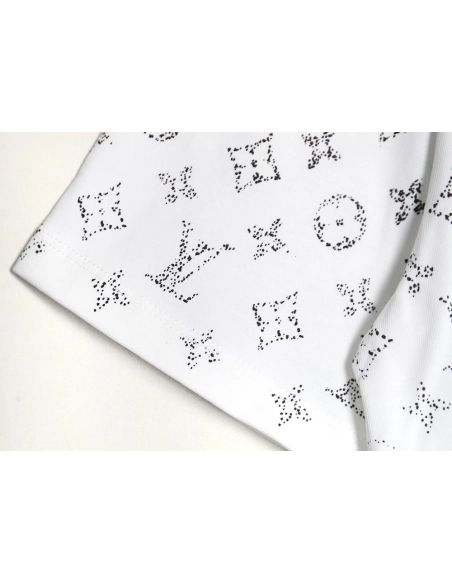 Louis Vuitton gradient full print monogram short-sleeved T-shirt,Louis Vuitton