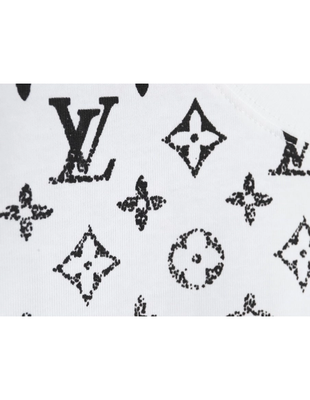 Louis Vuitton gradient full print monogram short-sleeved T-shirt,Louis Vuitton