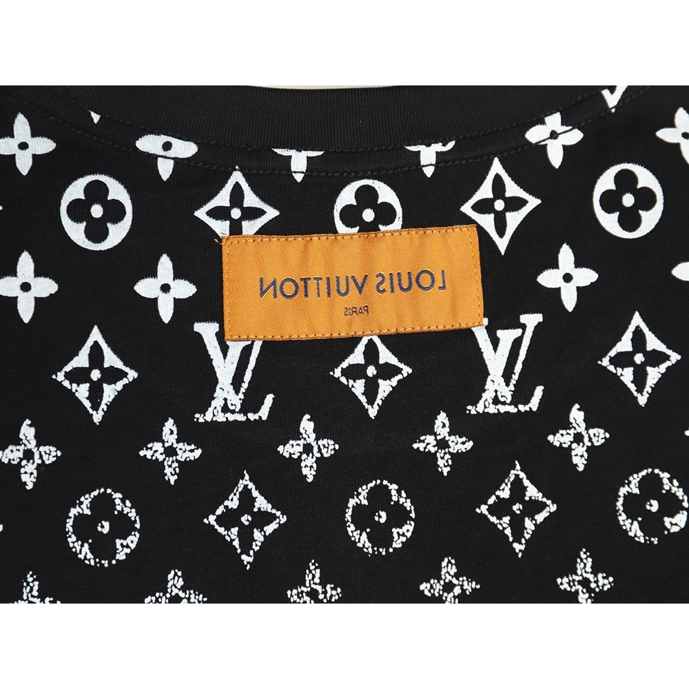 Louis Vuitton gradient full print monogram short-sleeved T-shirt TSK1,Louis Vuitton