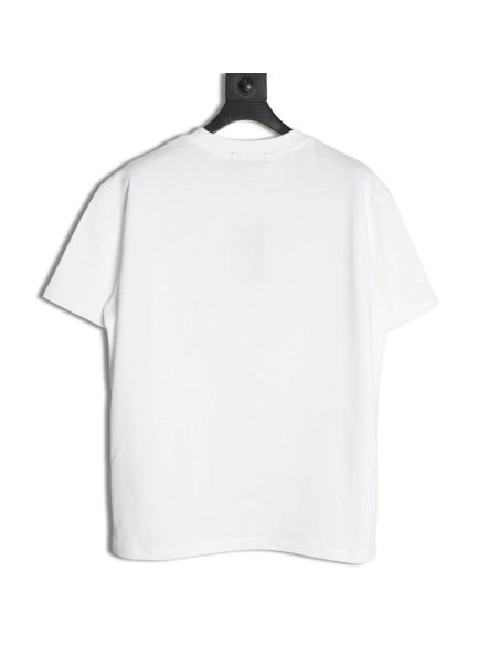 Fendi colorful embroidered ff letter pattern short-sleeved T-shirt,Fendi