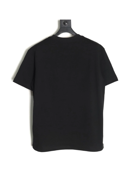 Fendi colorful embroidered ff letter pattern short-sleeved T-shirt TSK1,Fendi