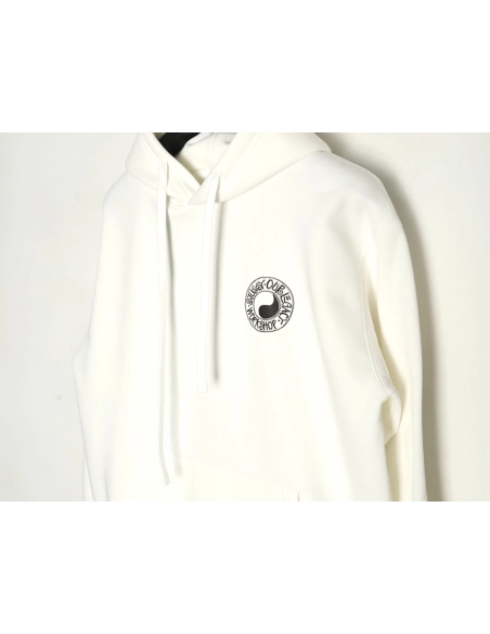 Stussy Tai Chi logo printed hooded plus fleece hoodie,Stussy