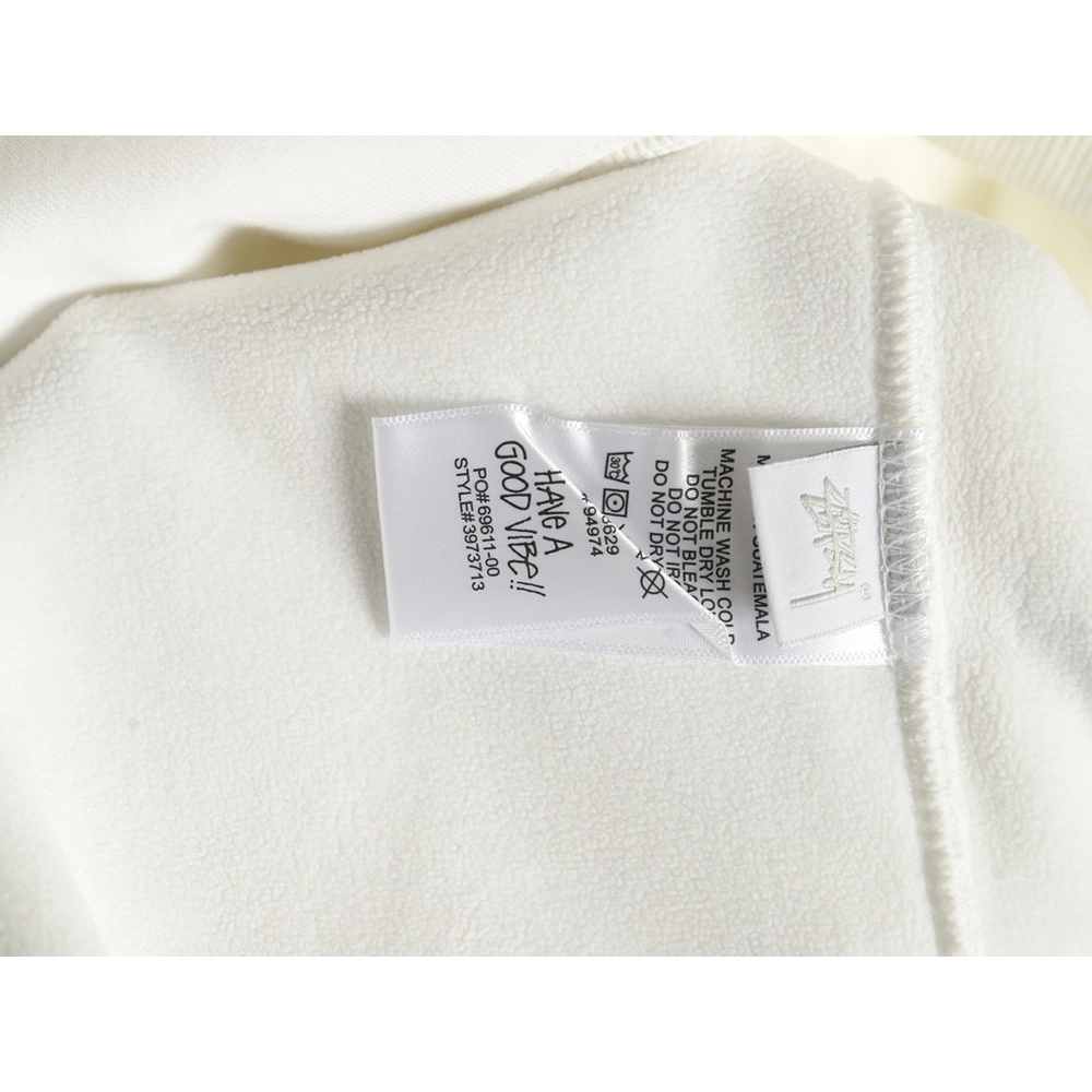 Stussy Tai Chi logo printed hooded plus fleece hoodie,Stussy